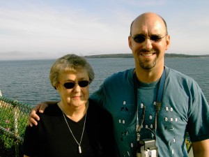 Arlene J. Toler and her son Michael