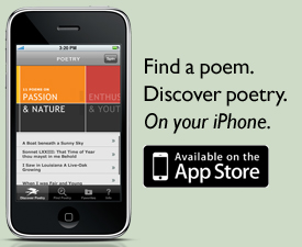 Poetry Foundation iPhone app